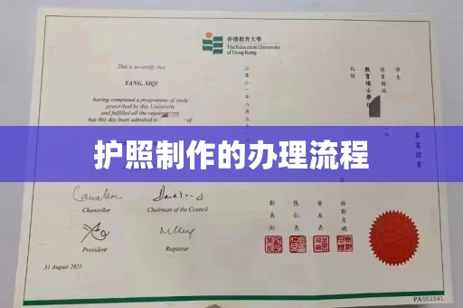 南港护照制作的办理流程