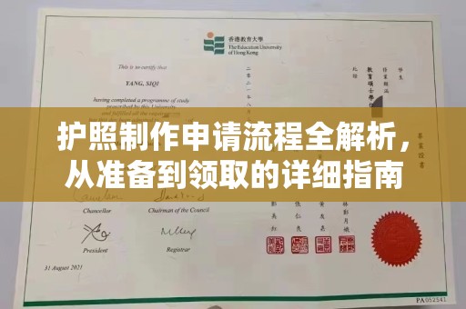 南港护照制作申请流程全解析，从准备到领取的详细指南
