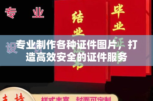 南港专业制作各种证件图片，打造高效安全的证件服务