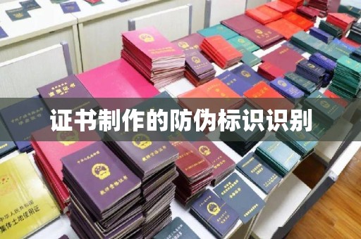 南港证书制作的防伪标识识别
